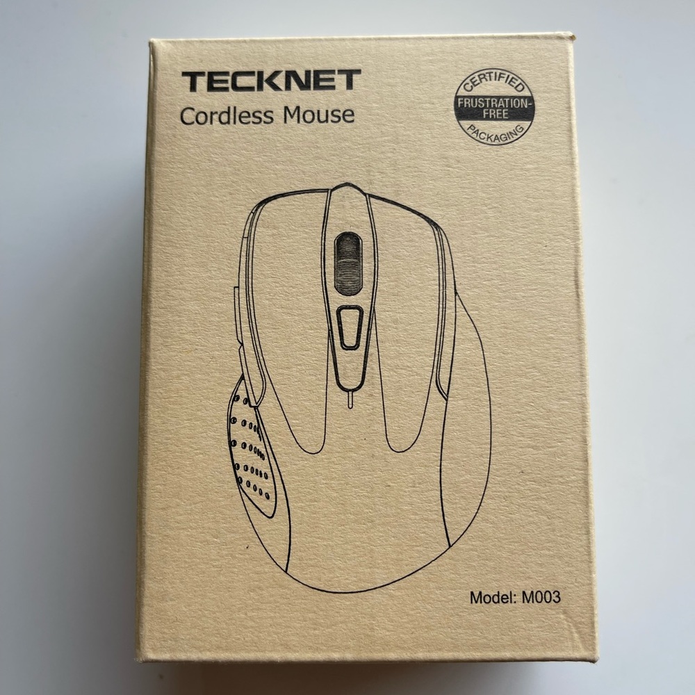 PRICE DROP! 🎉 Tecknet Purple/Black Cordless computer mouse